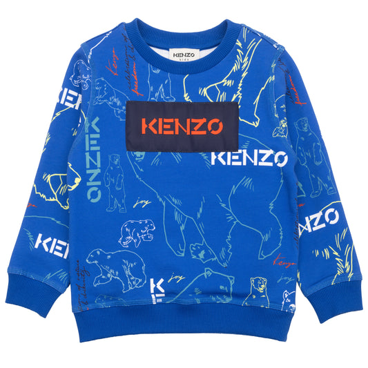 Kenzo Bear Print Sweatshirt