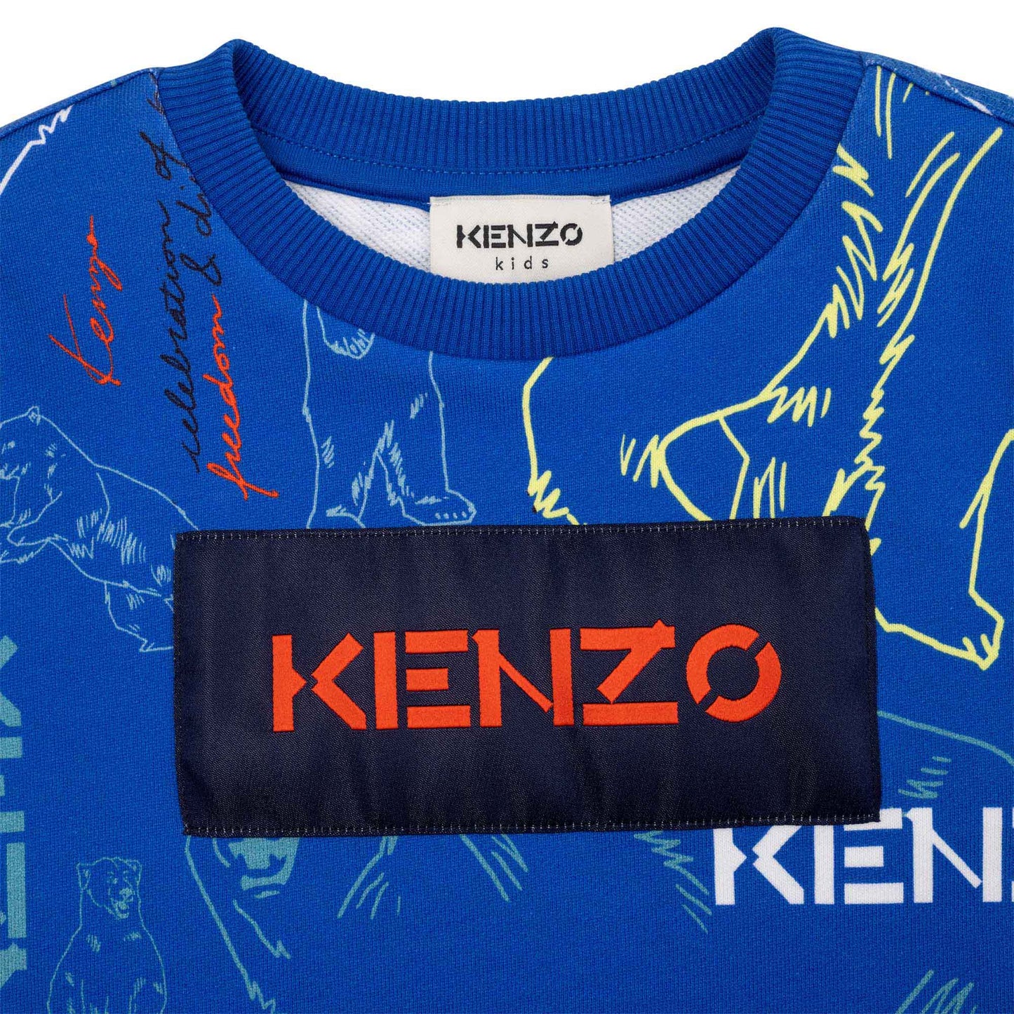 Kenzo Bear Print Sweatshirt
