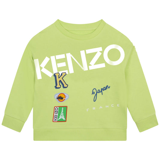 Kenzo Long Sleeved Sweatshirt w/ KENZO print