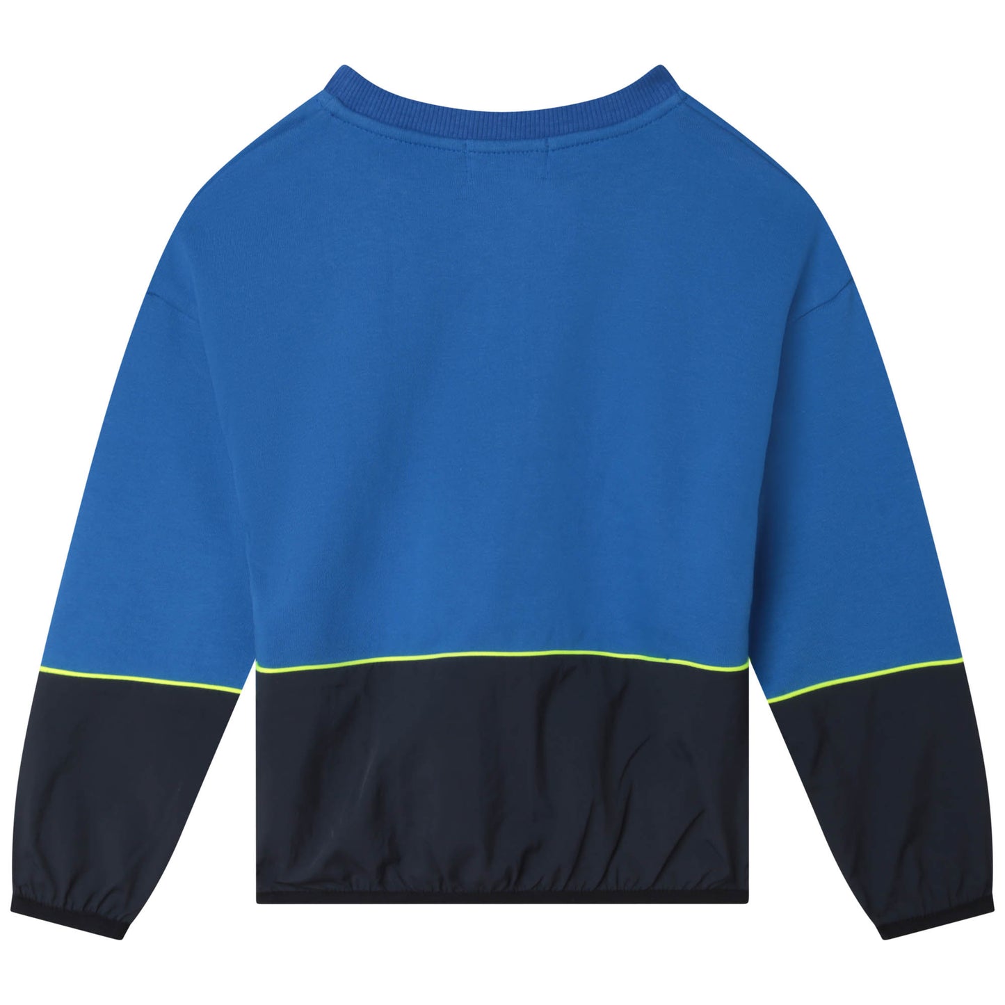 Kenzo Two Tone LS Sweatshirt w/ 'K' Graphic