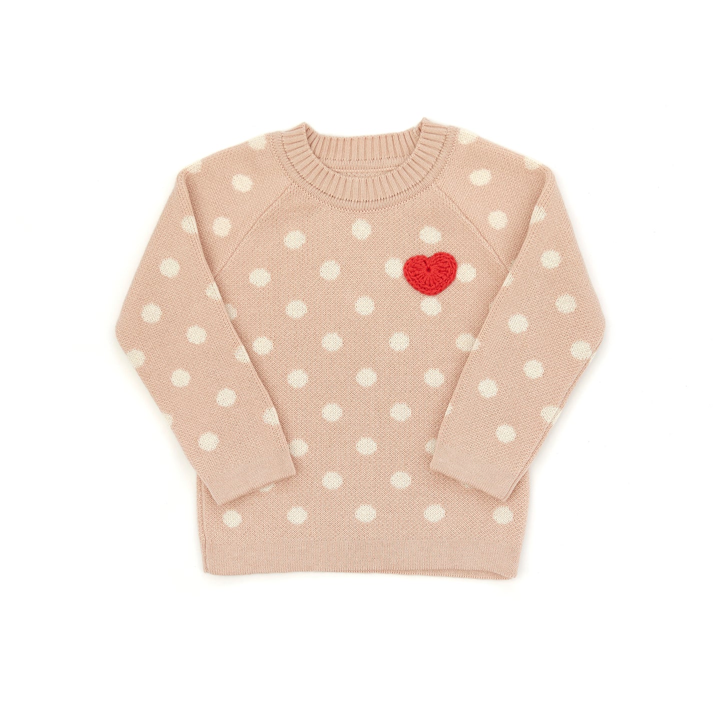Tun Tun Baby Heart Sweater Set