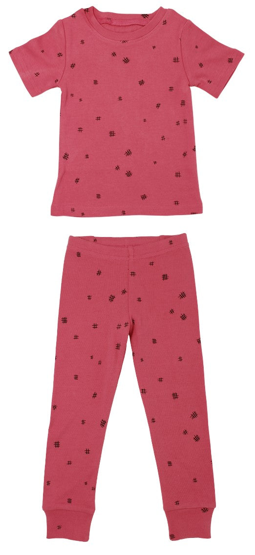 L'Oved Baby KOR345 Organic Long Sleeve PJ Set