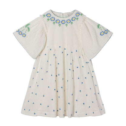 Stella McCartney Tiny Flowers Gauze Dress