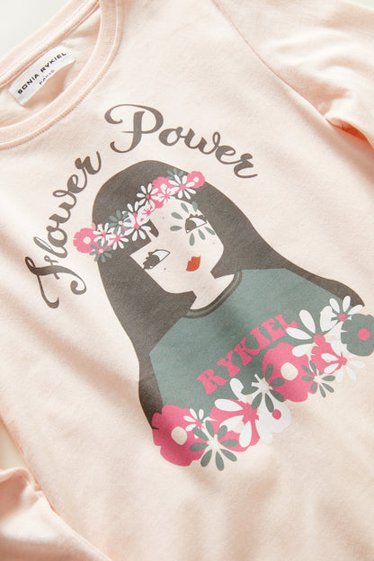 Sonia Rykiel Lagon Flower T-Shirt