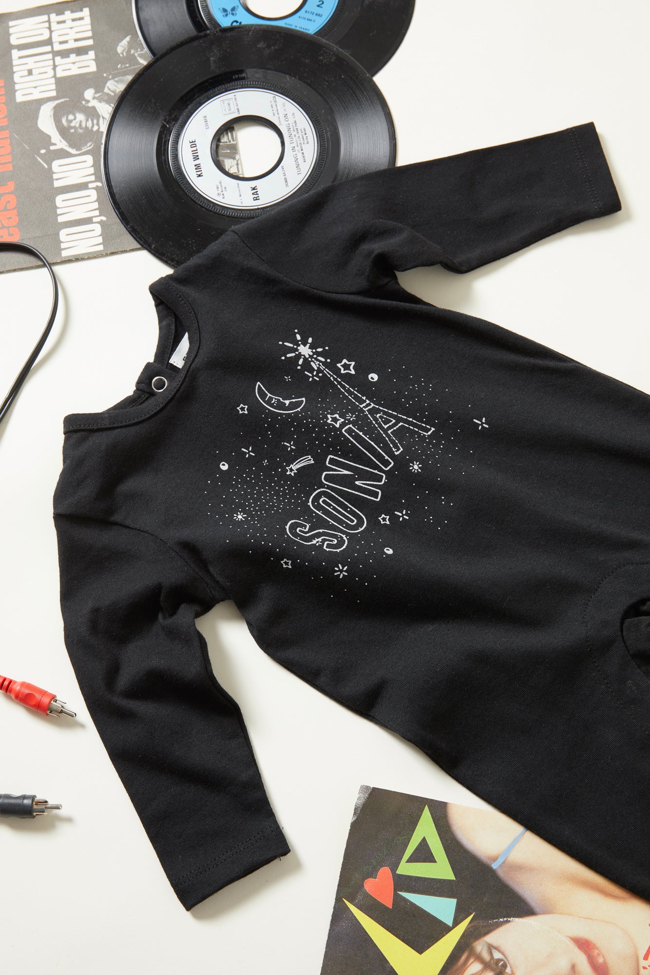 Sonia Rykiel Las Logo Baby Footie