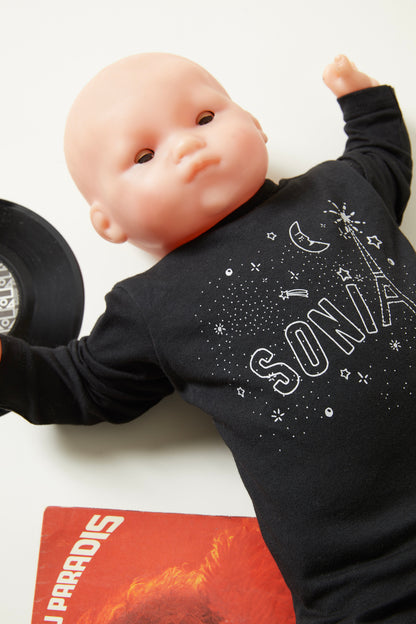 Sonia Rykiel Las Logo Baby Footie