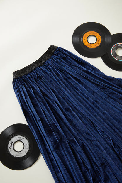 Sonia Rykiel Lita Shimmer Pleated Skirt