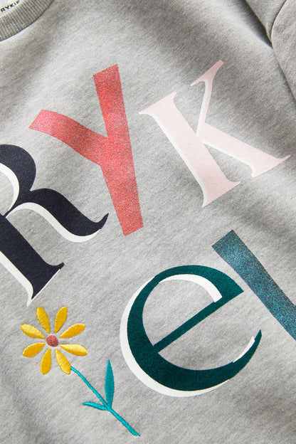 Sonia Rykiel Livre Logo Sweater