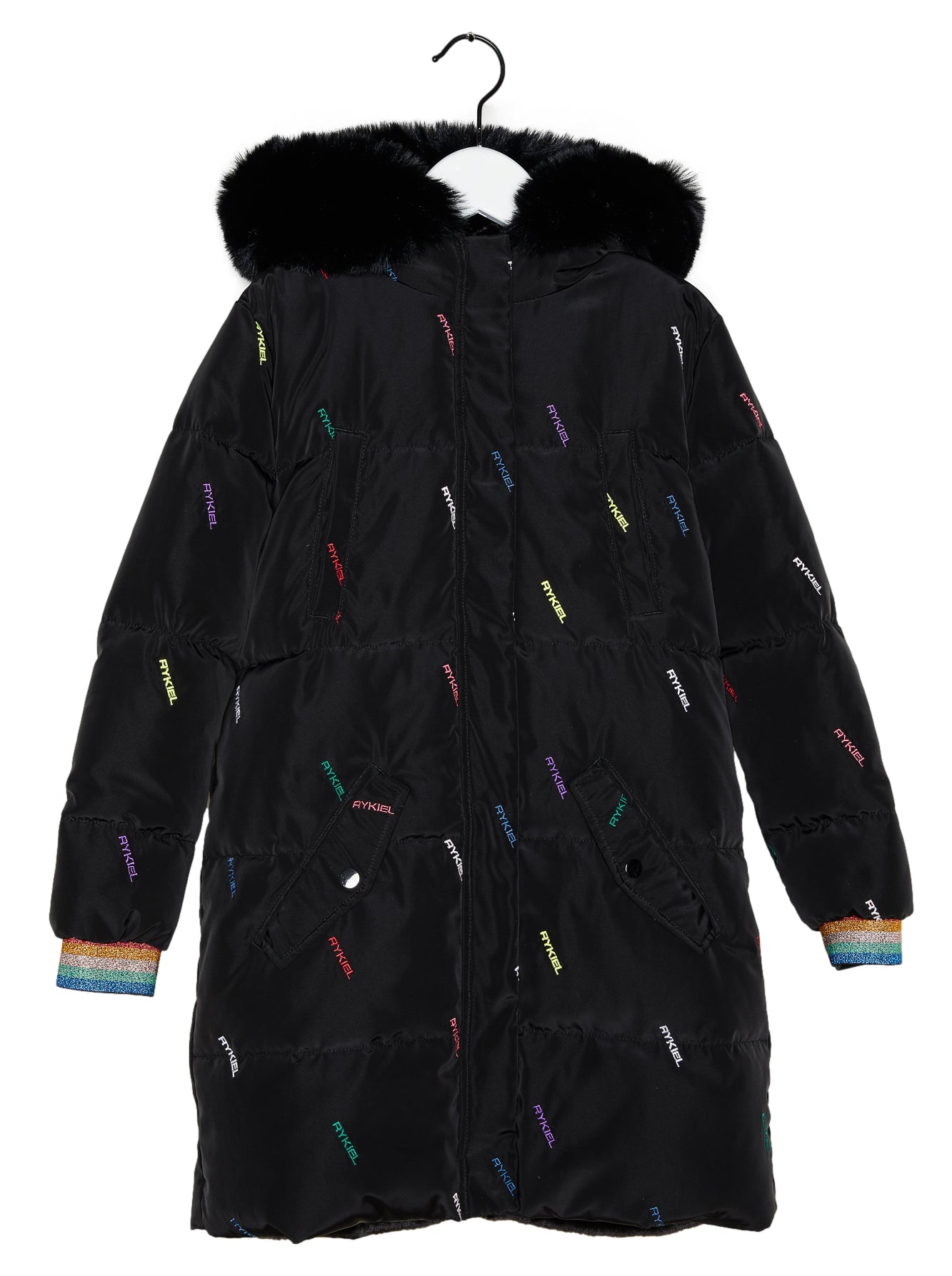 Sonia Rykiel Lou Logo Puffer Jacket