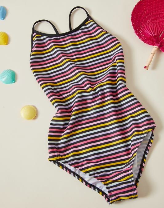 Sonia Rykiel Martinique Striped Swimsuit