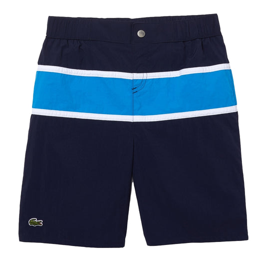 Lacoste Boys Color Block Swim Shorts