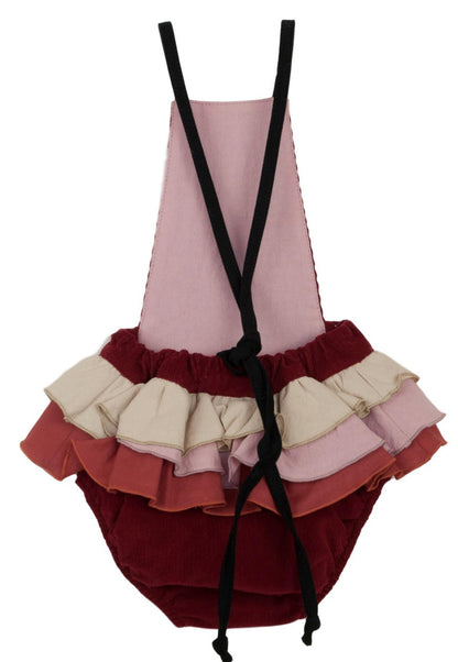 Popelin Mod.2.2 Romper Suit with Frill