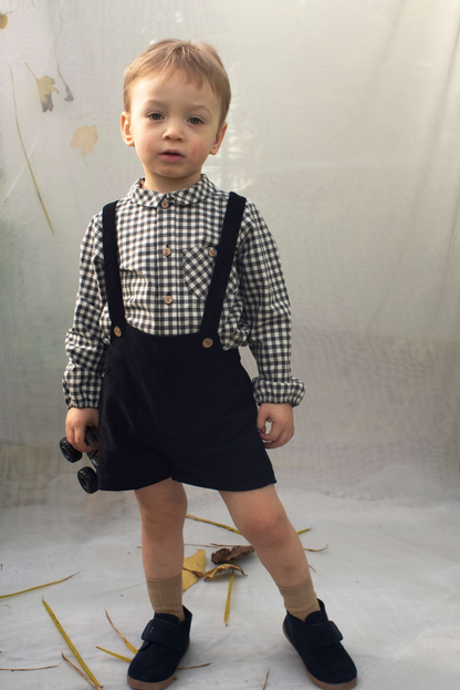 Popelin Baby Trousers and Shirt Set