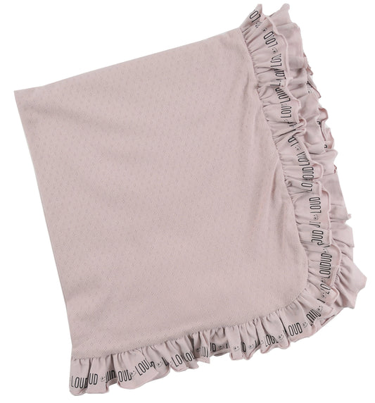 Loud Apparel Cuddle Ruffle Blanket