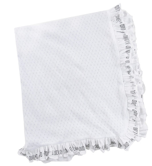 Loud Apparel Cuddle Ruffle Blanket