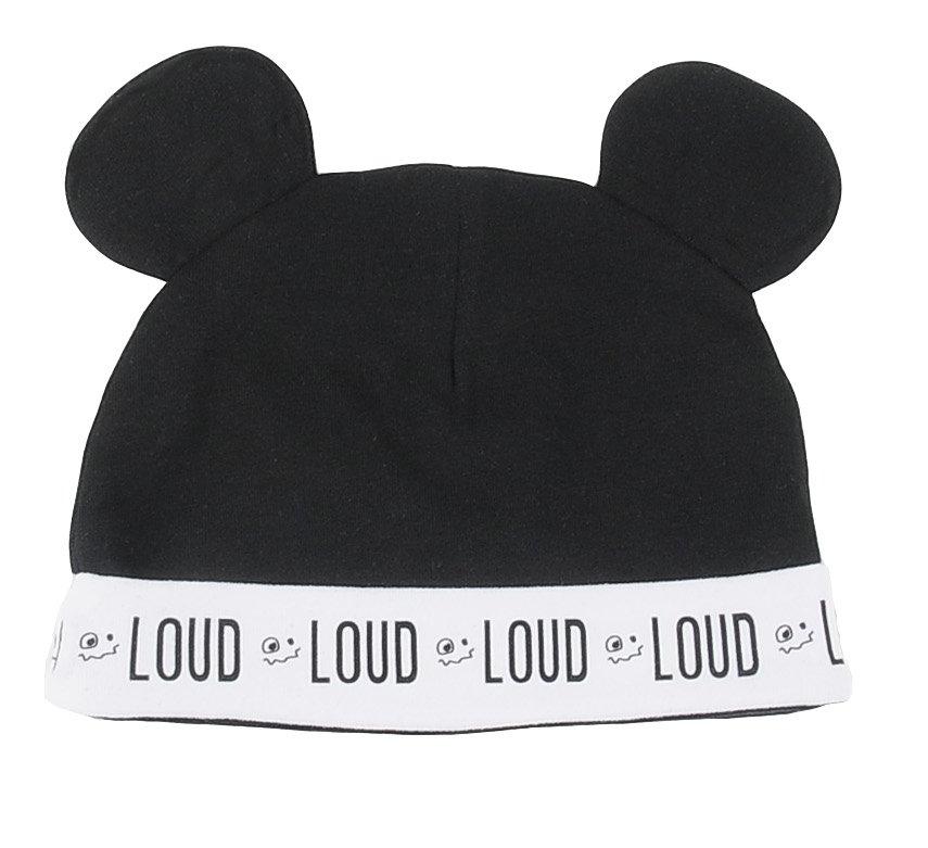 Loud Apparel Soft Bear Ear Hat