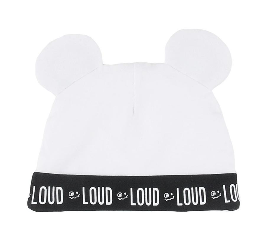 Loud Apparel Soft Bear Ear Hat