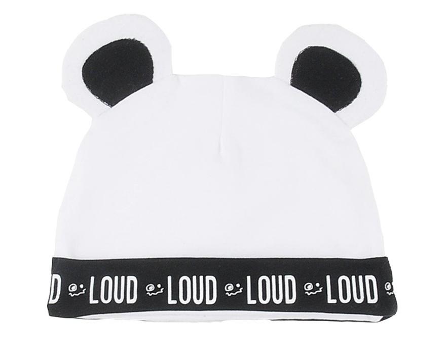 Loud Apparel Soft Bear Ear Hat