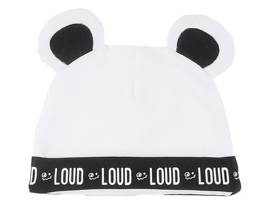 Loud Apparel Soft Bear Ear Hat