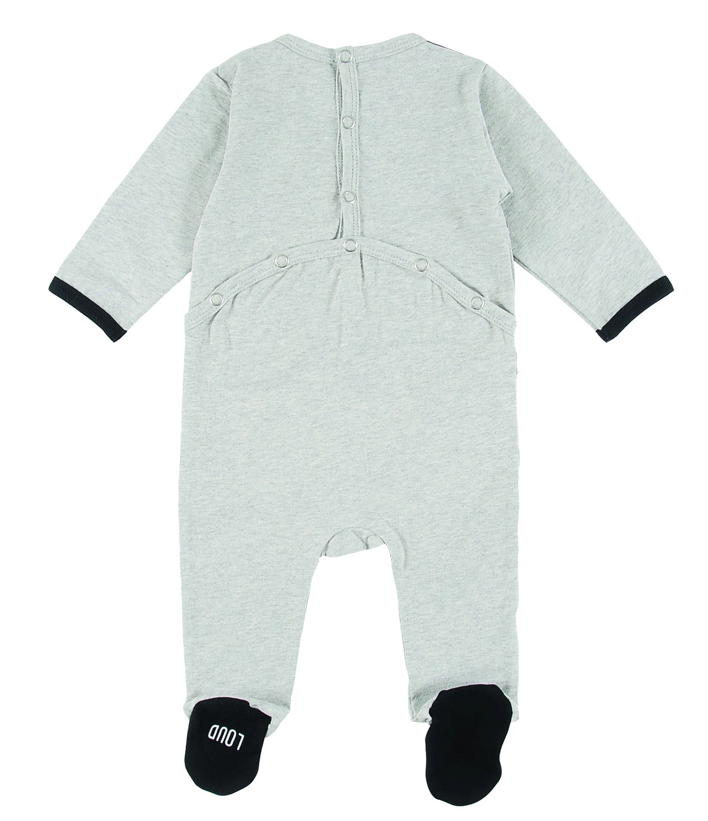 Loud Apparel Tiny 2 Tone Logo Onesie