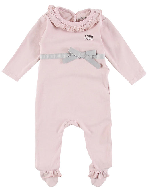 Loud Apparel Sweet Ruffle Belt Onesie