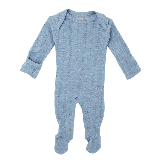 L'ovedbaby Baby Boy Pointelle Footie