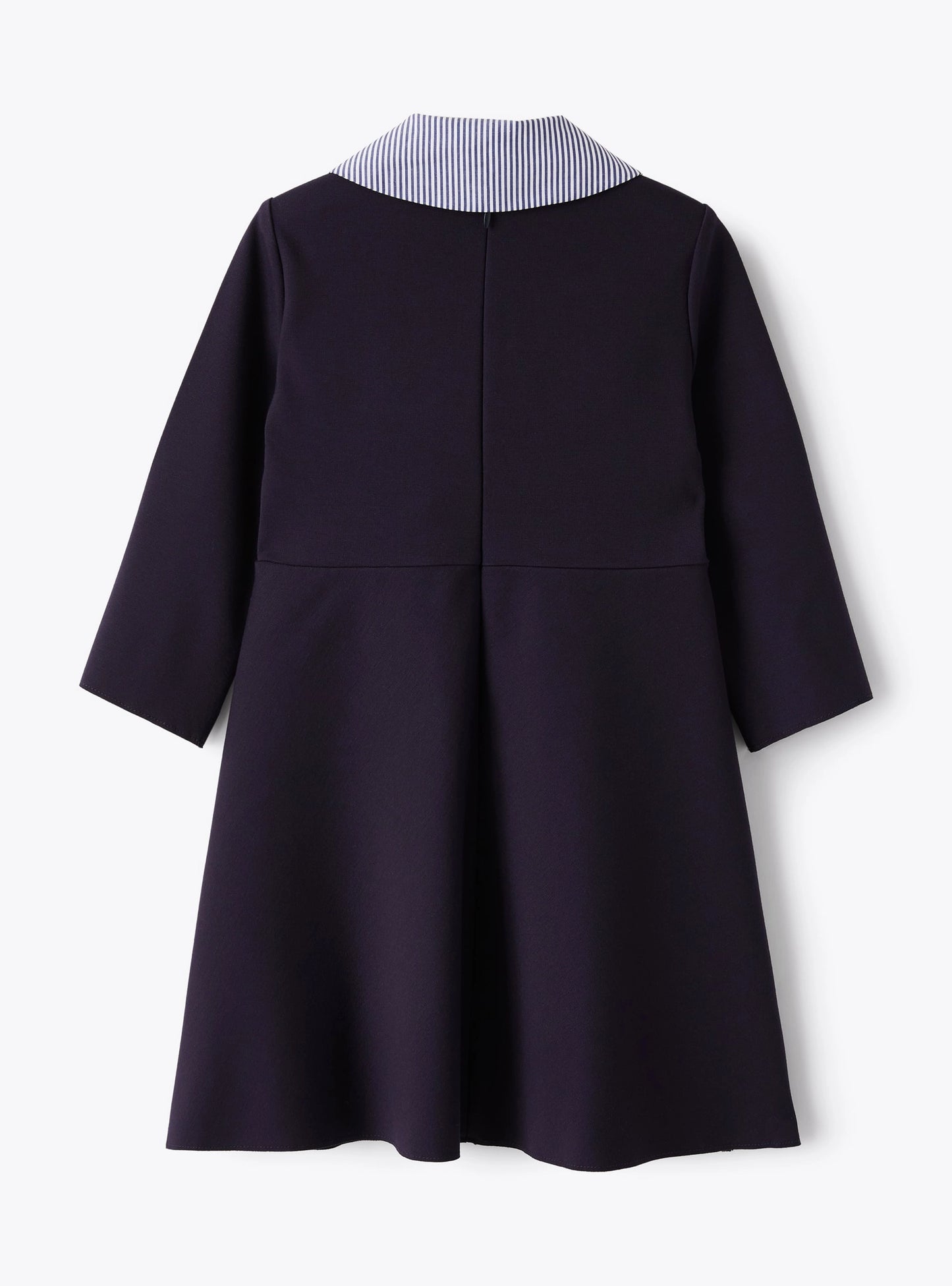 Il Gufo LS Dress w/ Marine Collar Detail