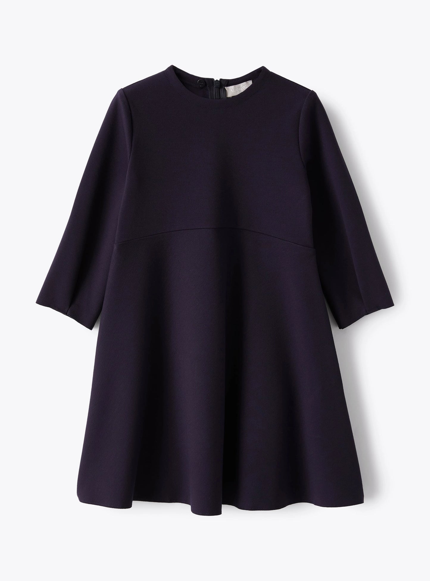 Il Gufo LS Dress w/ Marine Collar Detail