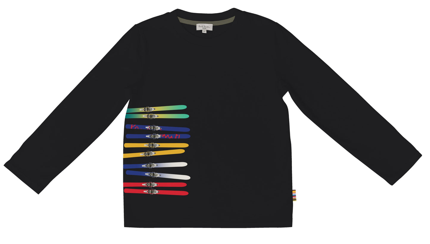 Paul Smith Junior Colored Skiis T-Shirt