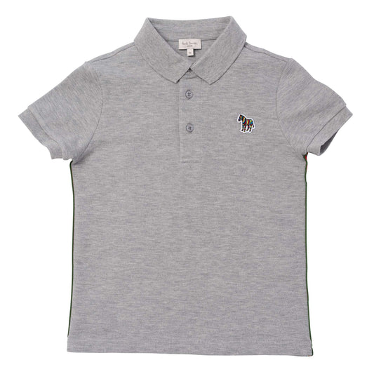 Paul Smith Junior Striped Side Short Sleeve Polo