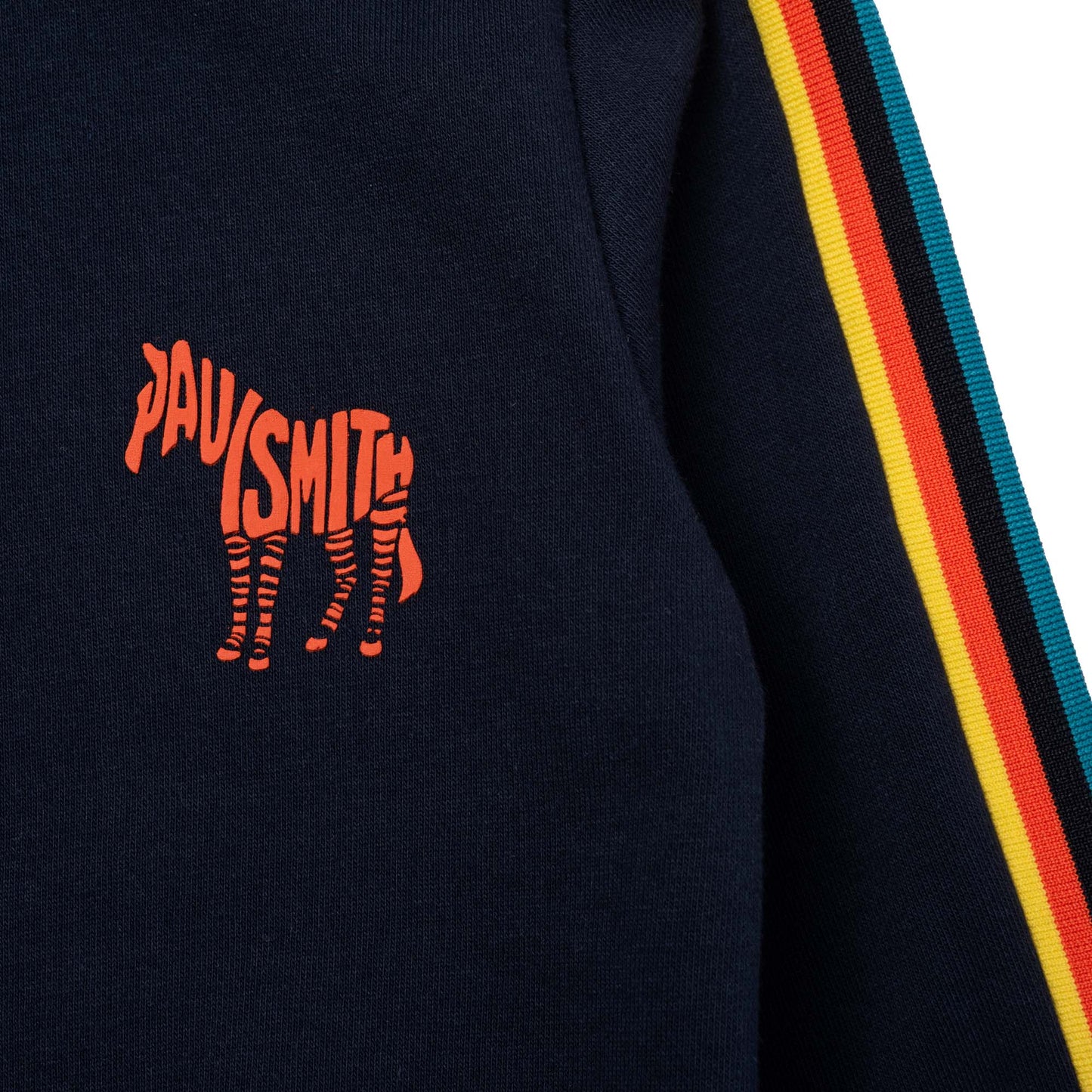 Paul Smith Junior Striped Sleeve Sweater