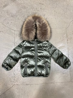 Colmar Baby Down Jacket with Fur