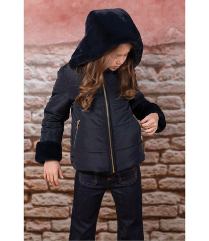 Tartine Girls Hooded Puffer Jacket