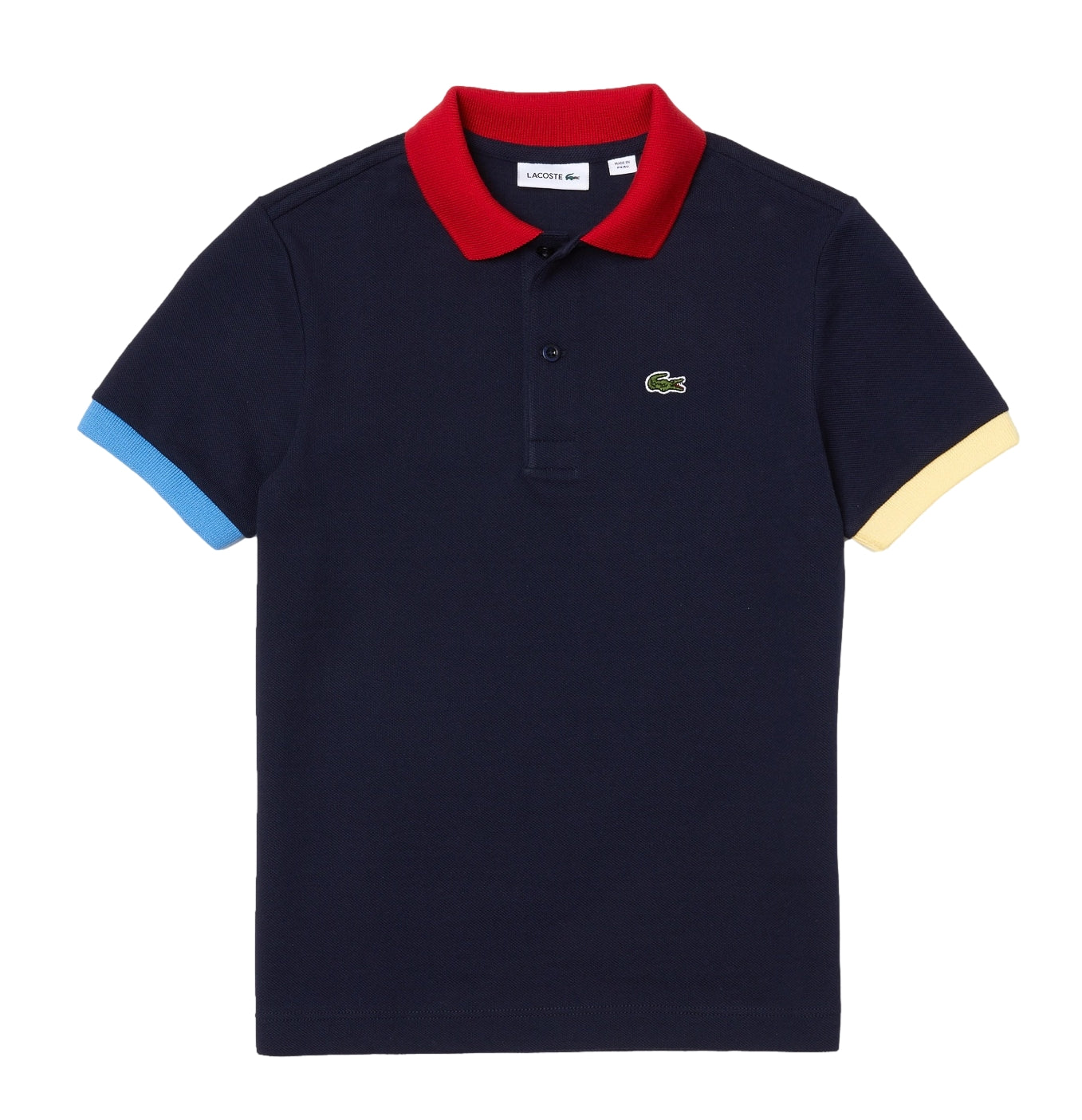 Lacoste Colored Collar Polo Shirt