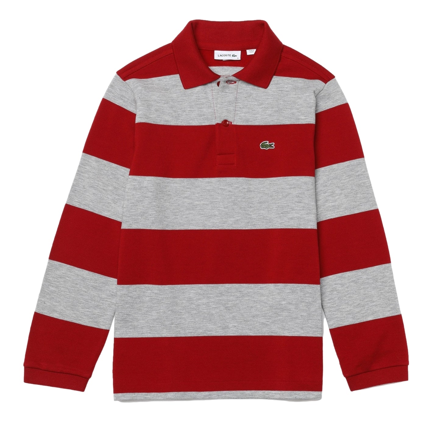 Lacoste Long Sleeve Pique Polo Shirt