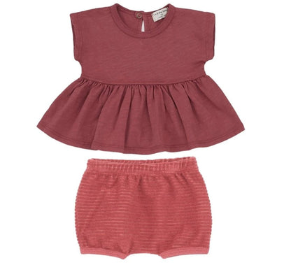 One + In the Family Baby Girl Ponza & Alghero Outfit Set