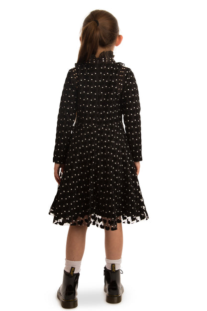 Paisley Polka Dot Bows Dress