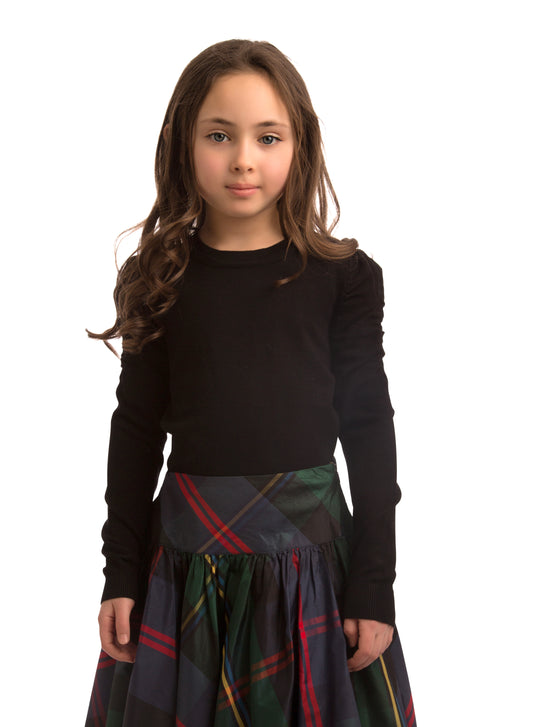 Paisley Pull Sleeve Sweater