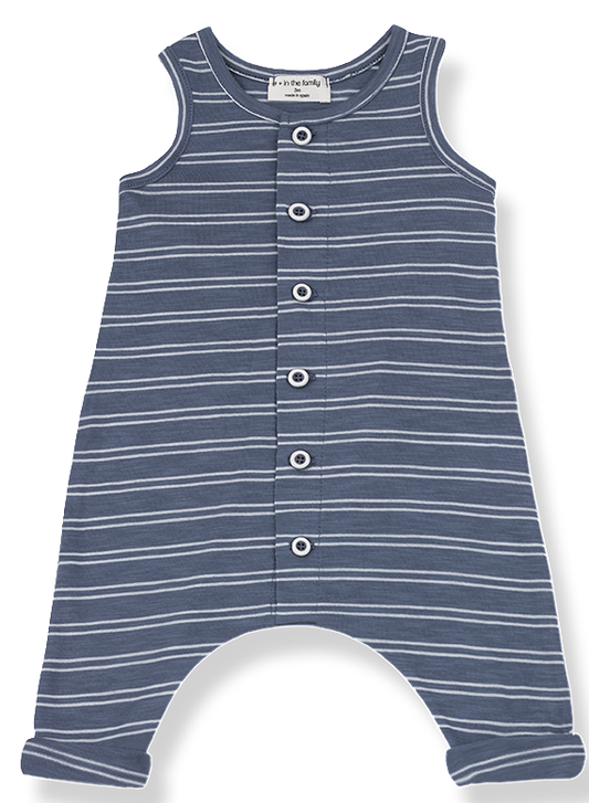 One + In the Family Piet Stripe Overall