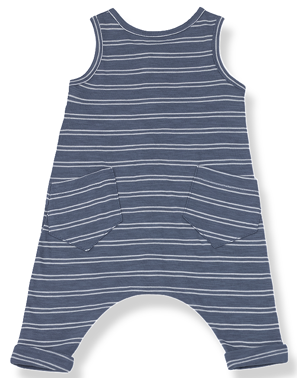 One + In the Family Piet Stripe Overall