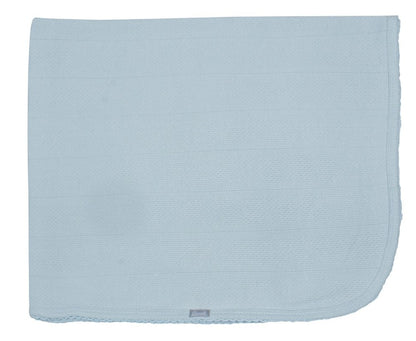 Coccoli Baby Boy Pointelle Blanket