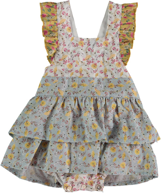 Violeta e Federico Baby Girl Spring Romper