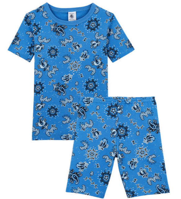 Petit Bateau Boys Bandana Short PJ's