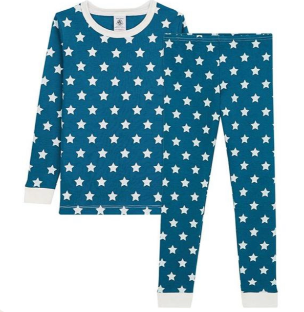 Petit Bateau Boys Triolette Star Pajamas