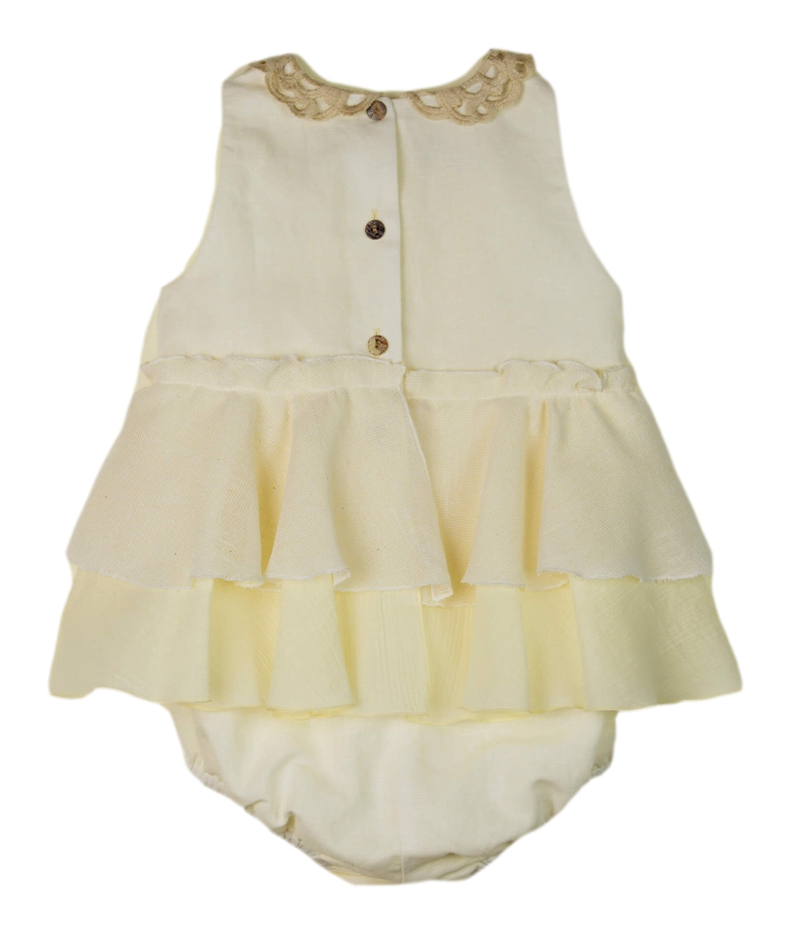Popelin Ruffle Romper