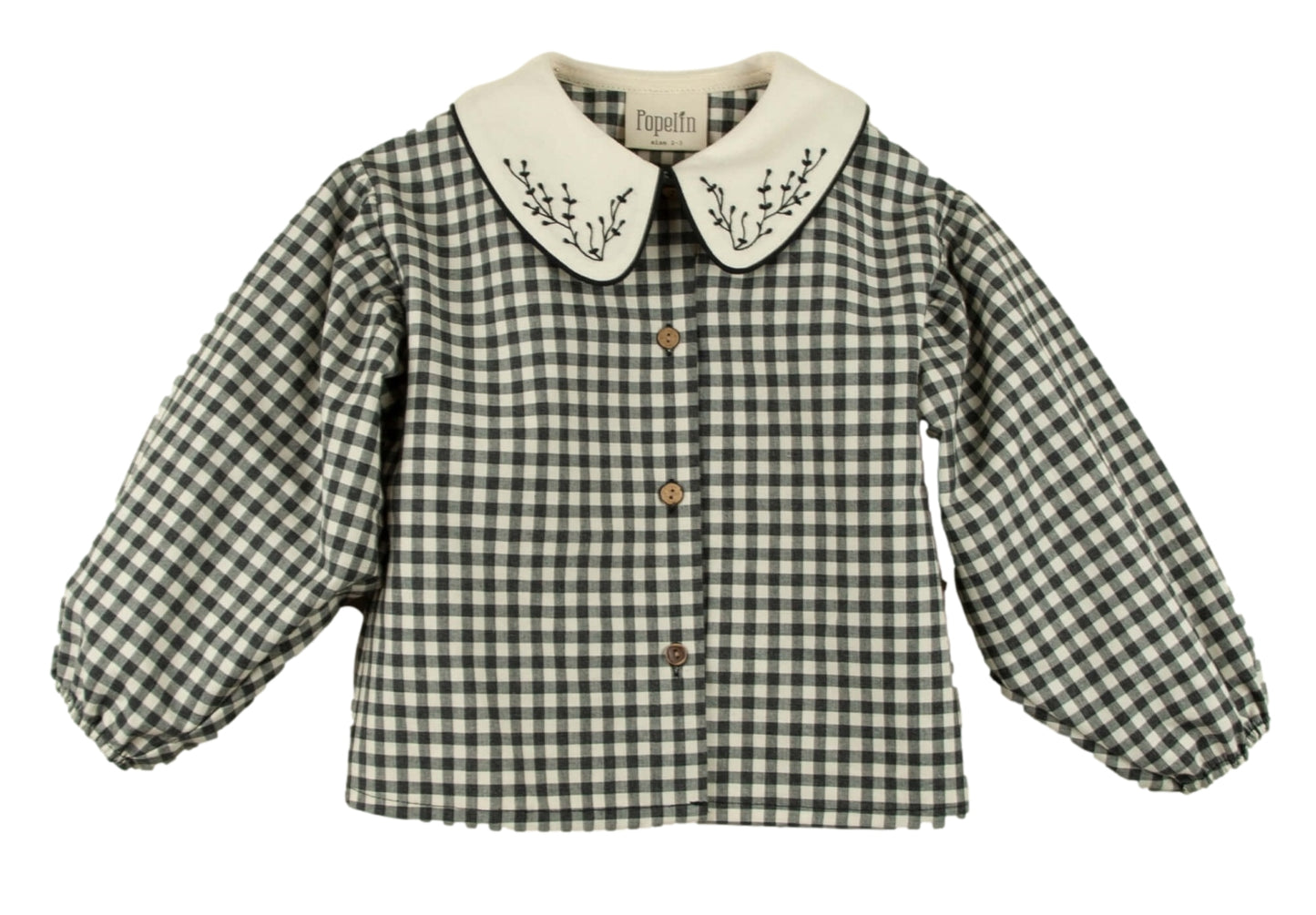 Popelin Baby Romper and Blouse Set