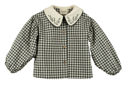 Popelin Baby Romper and Blouse Set