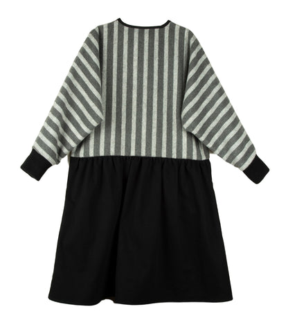 Popelin Side Striped Dress