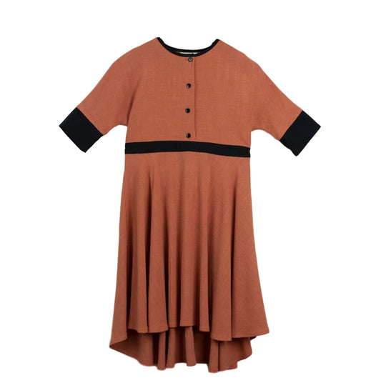 Popelin Mod.24.2 Cape Style Dress