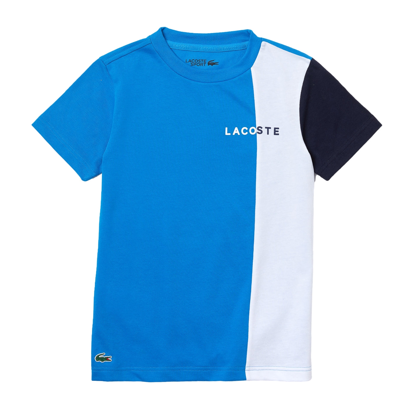 Lacoste Crew Neck Tricolor T-Shirt